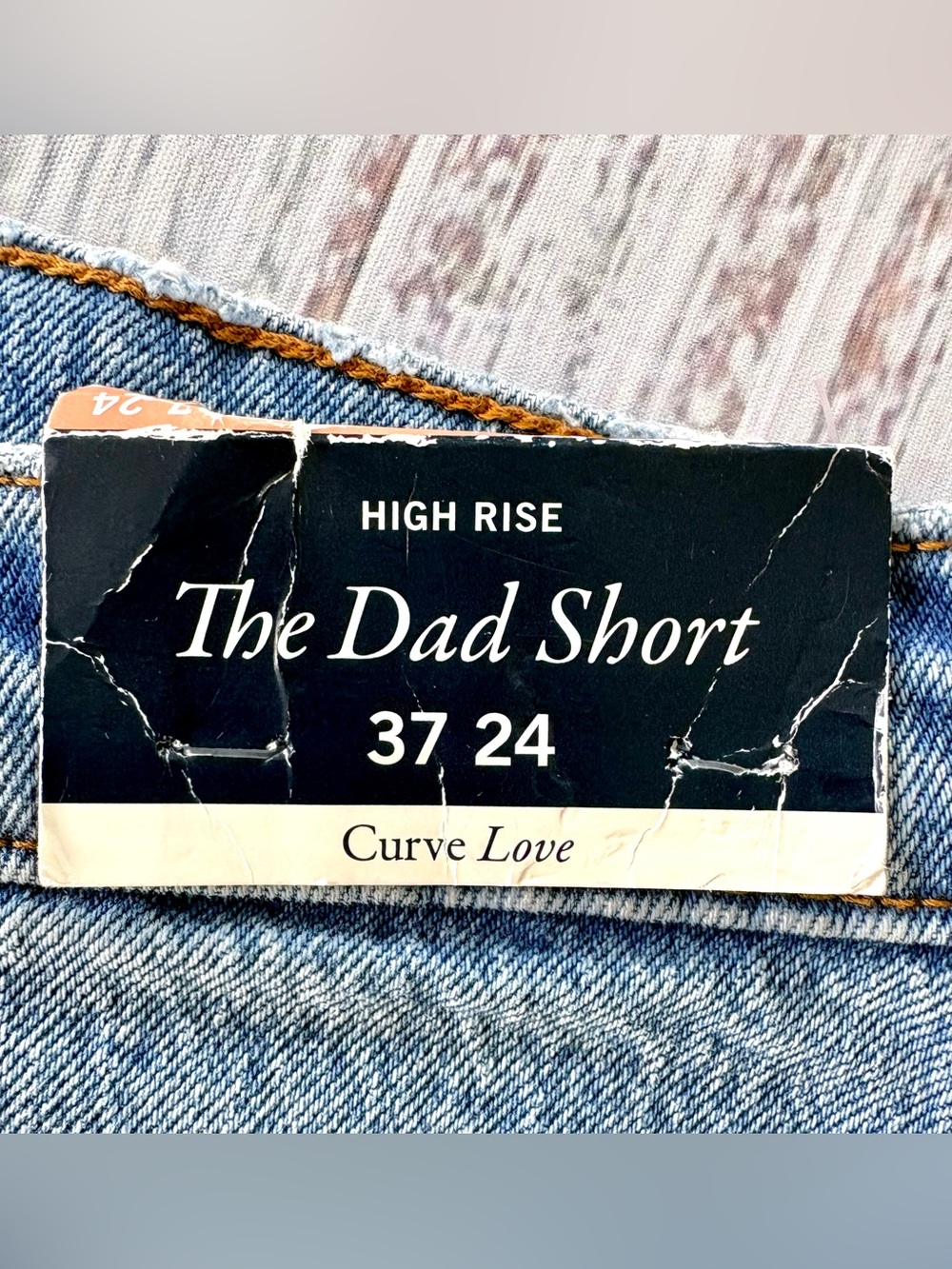 NWT Abercrombie Curve Love Dad Shorts High Rise Size 24 - Picture 9 of 11